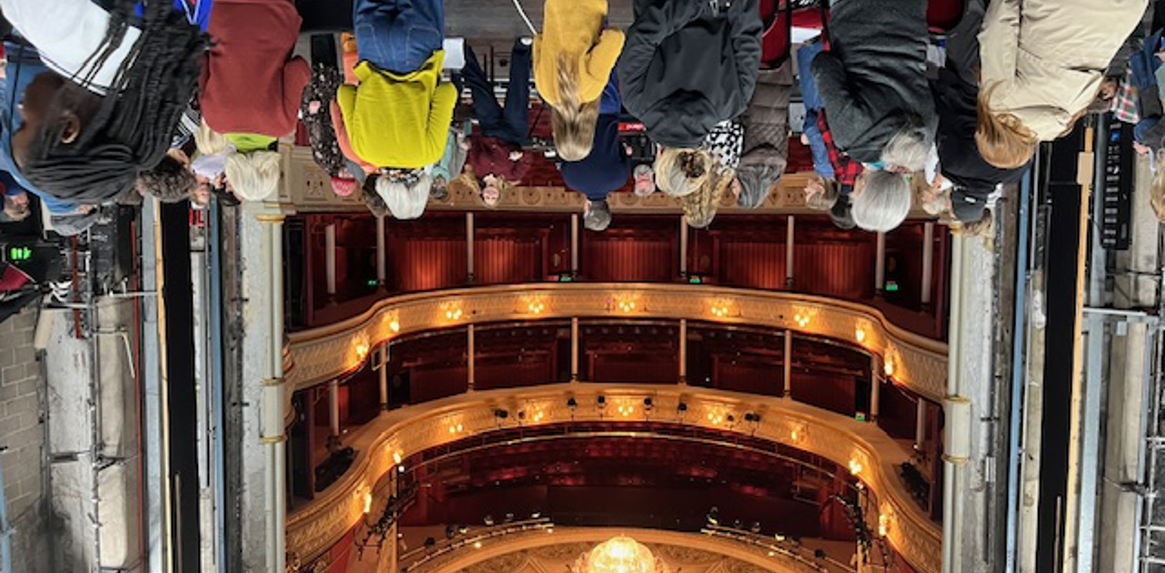 Rehearsals on the TRB Stage